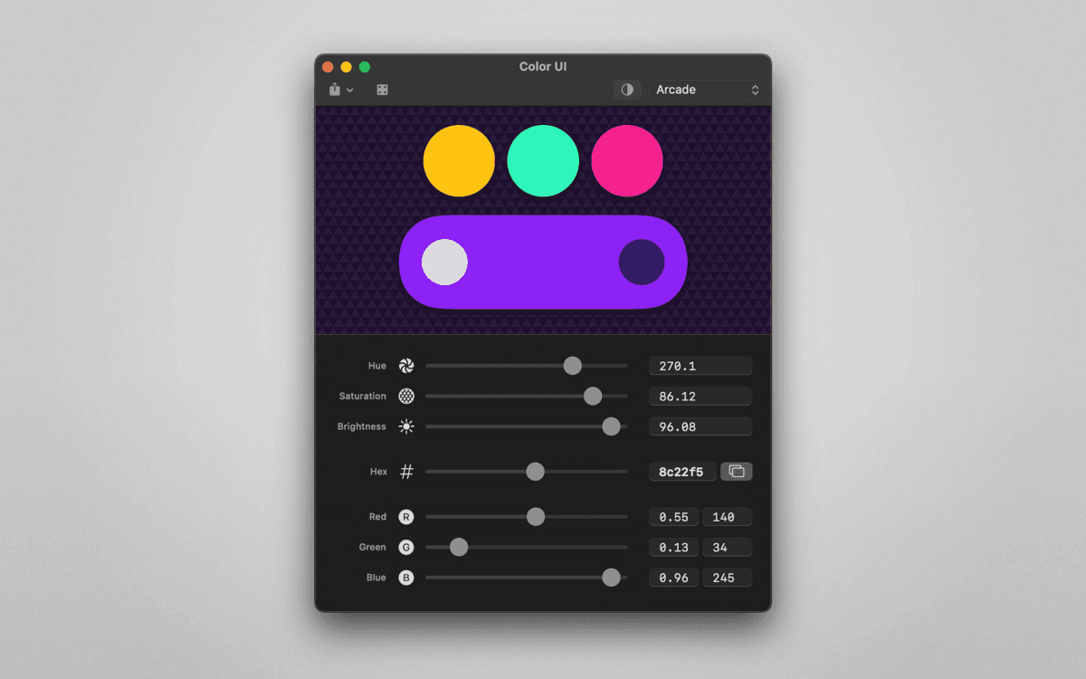 Color UI 2.3 调色设计软件 截图 1