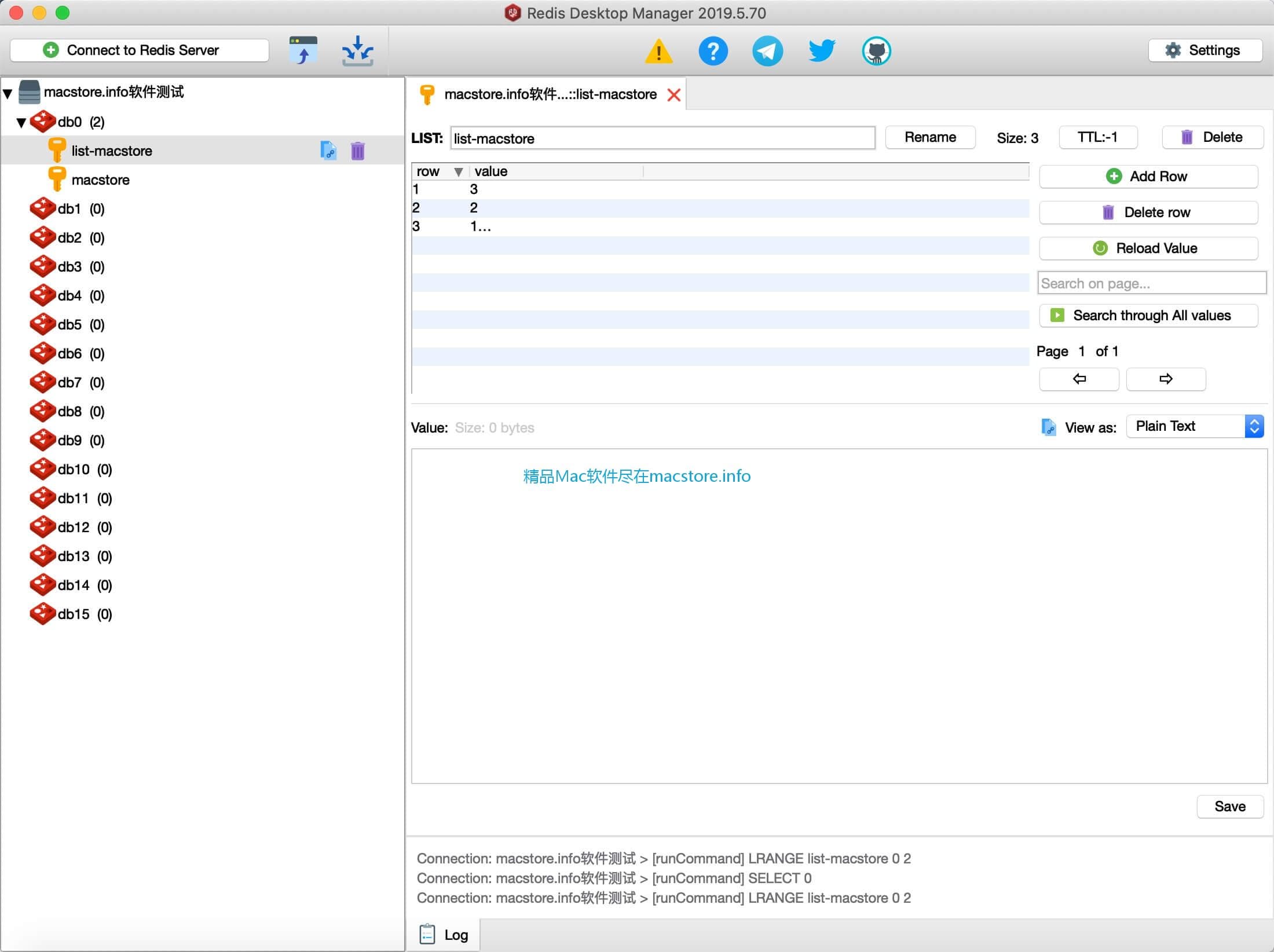 Redis Desktop Manager for mac 2021.3.176 Redis可视化管理工具 RDM 中文版 截图 1