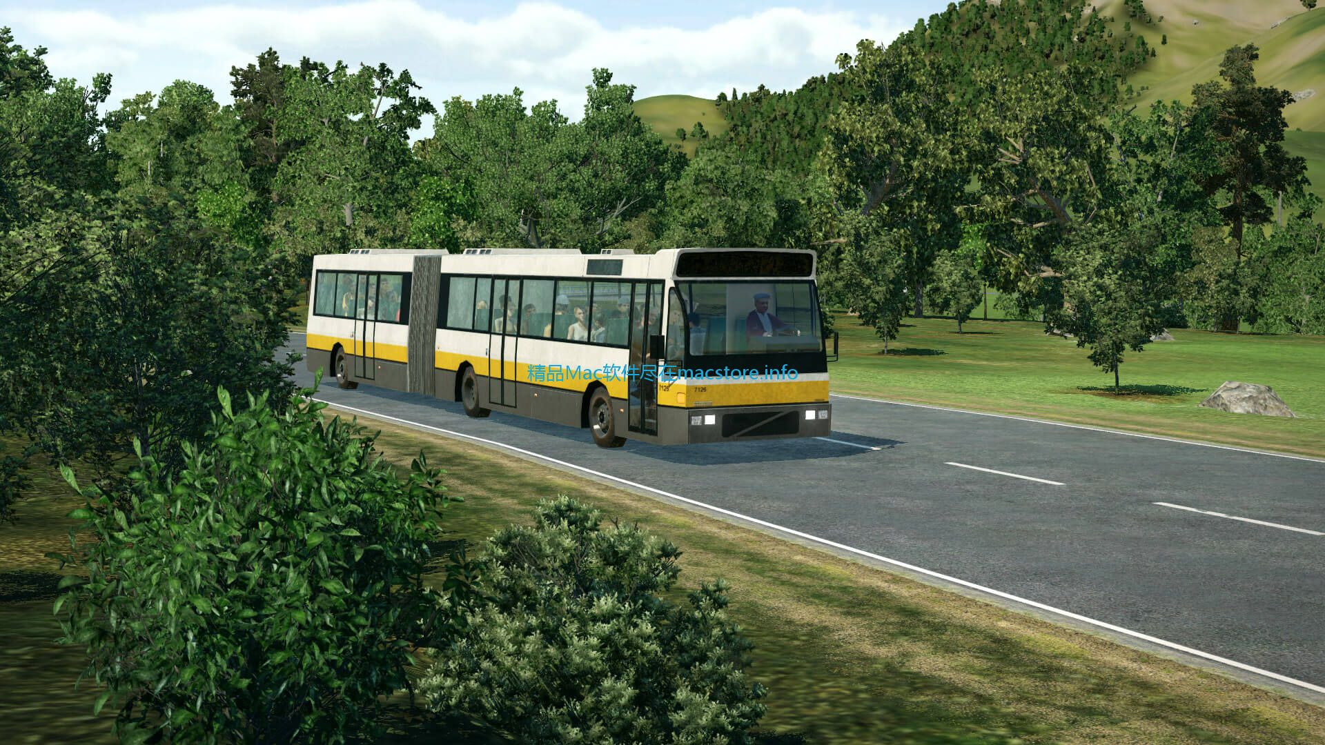 公交车也是运输帝国重要的交通工具