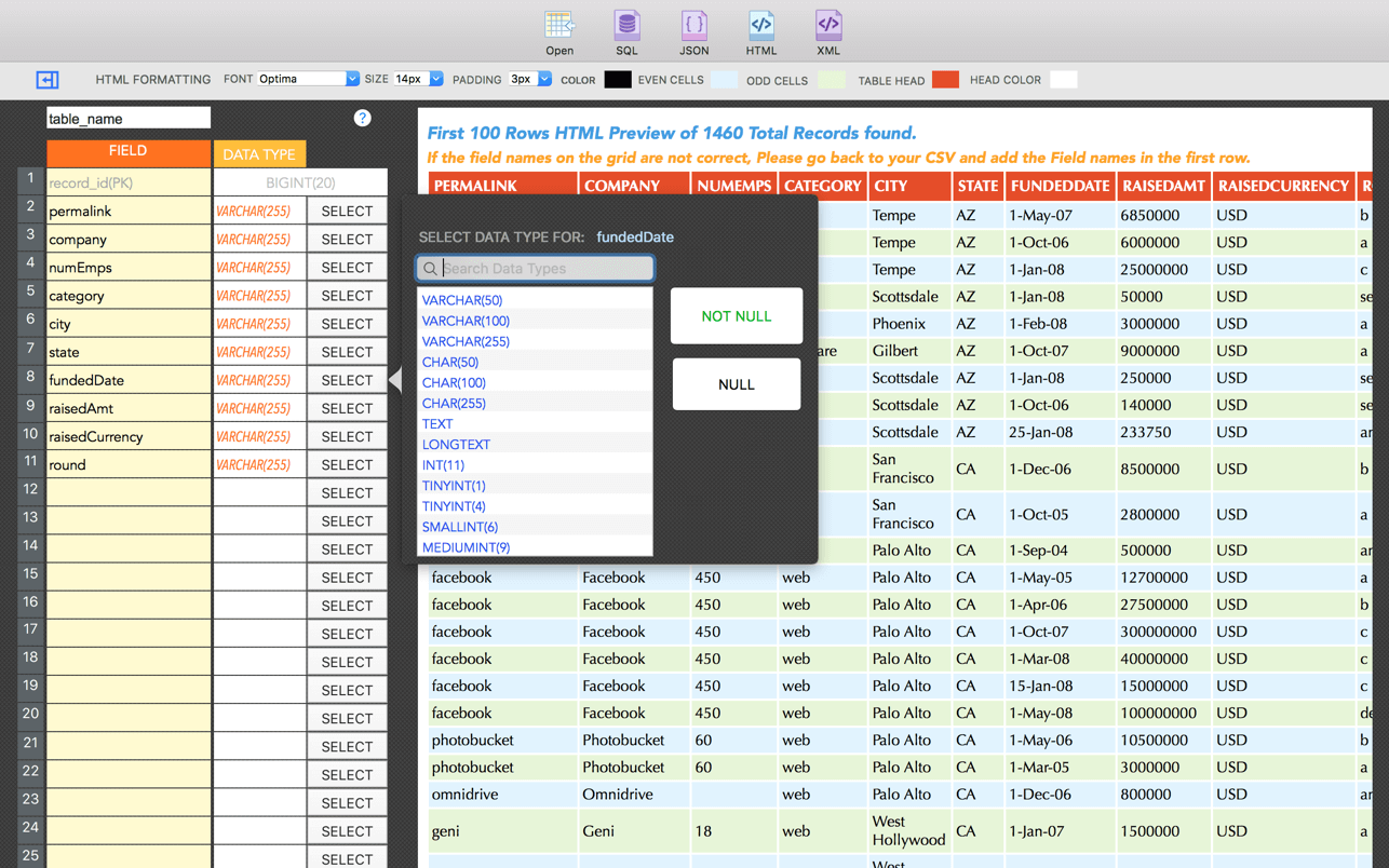 CSV Converter Pro for Mac 2.2 CSV数据转换工具 截图 1