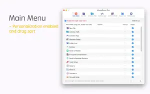 MouseBoost Pro 右键菜单界面展示
