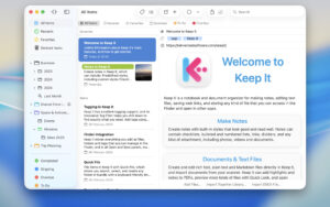 Keep It 2.8.7 Mac 版 — 笔记与文档管理工具