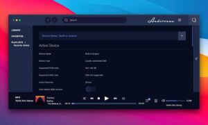 Audirvana 播放界面截图